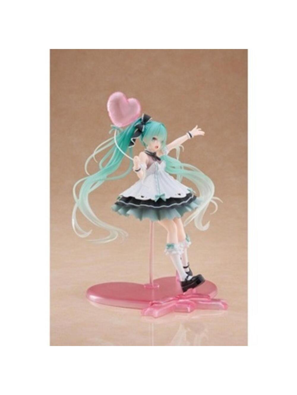 Taito Hatsune Miku Figure 2025 Birthday NIB Heart Balloon Vocaloid US Seller - Picture 1 of 3